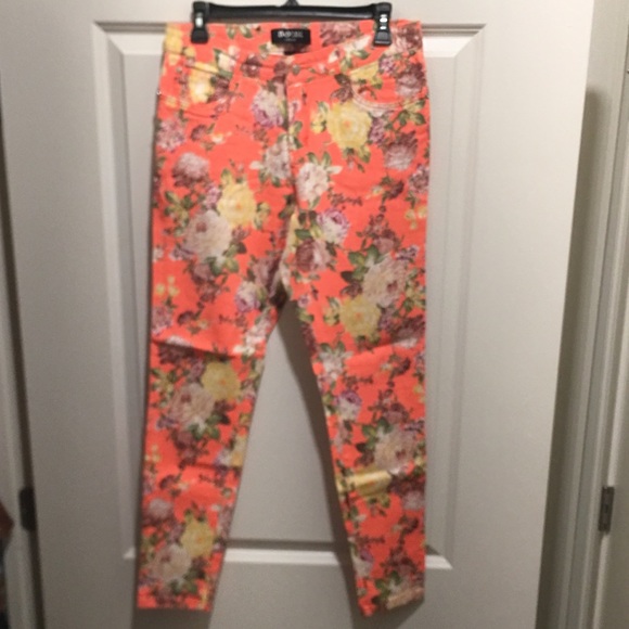 Bour Jeans Denim - Floral Stretch Jeans